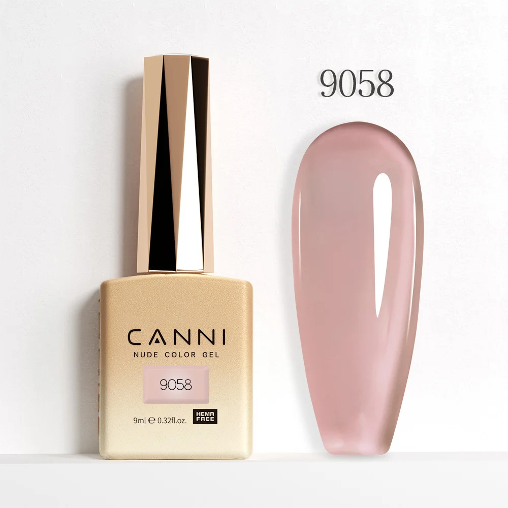 CANNI Hema-Free Christmas Red Nail Gel Polish - 9ml French Gorgeous Color Collection