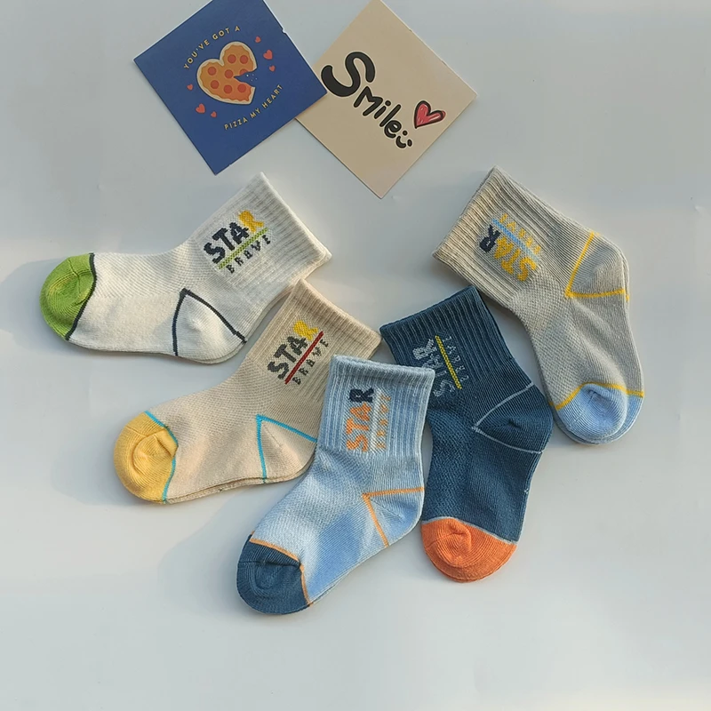 Детские носки сетчатые весенне-летние