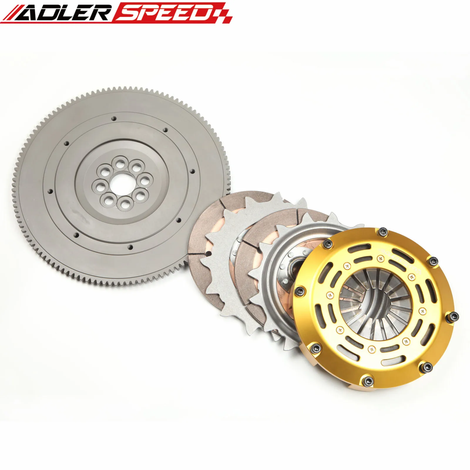 Kit Frizione Adlerspeed Racing Twin Disc Fit 06-14 Acura Csx, Ilx, Tsx, Rsx, Rsx Type-S K20 K24