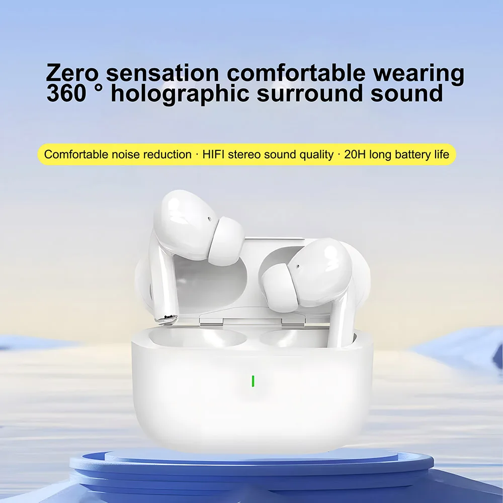 Wireless Bluetooth Earphones Hearing Aids For iPhone Iconic Brand Samsung ANC Wireless 5.4 Headphone Game Sports Microphone HiFi