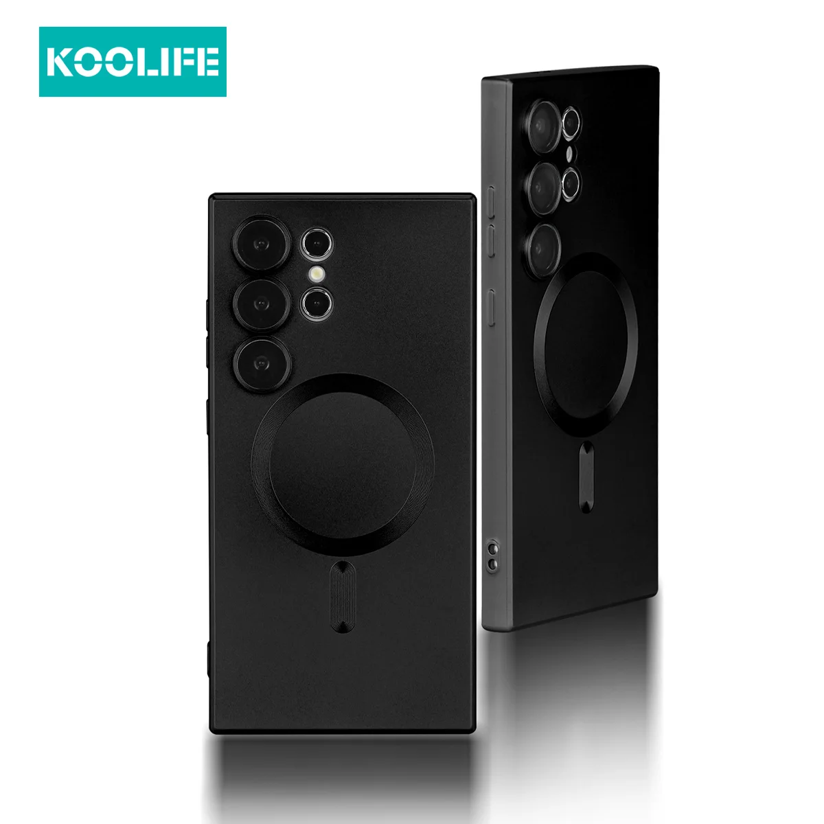 Koolife Magnetic All-Inclusive Soft Silicone Phone Case