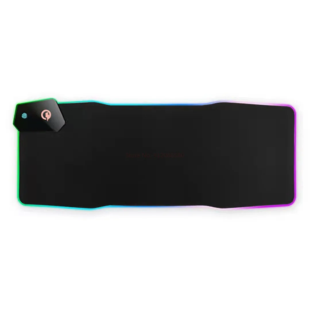 Mouse Pad de Carregamento sem Fio Gamer Mousepad Tapete de Mesa Antiderrapante Almofada Led Oversized Brilhante Rgb Fit For Computer Laptop Teclado 15w - Imagem 4