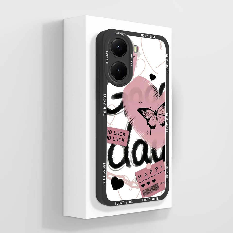 Sun Cat Flower Durable Shockproof Non-slip Liquid Soft Phone Case Cover