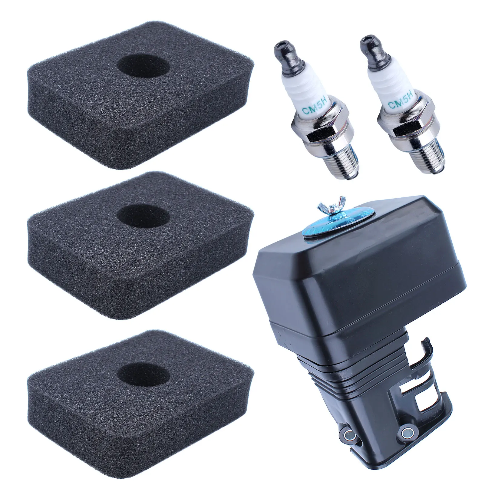 Kurihina Compatibile Con BT200X GX200 Gruppo Filtro Aria Con Coperchio Alloggiamento Filtro Aria Per Honda GX120 GX160 Coleman CT200U-EX CT200U Mini Bike Trail 200 196cc Baja MB165 - Foto 3