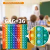 9x9 Multiplication Push Bubble Table Game Children Math Learning Toys Silicone Montessori Educational Toys for Kid Teaching Aids 1