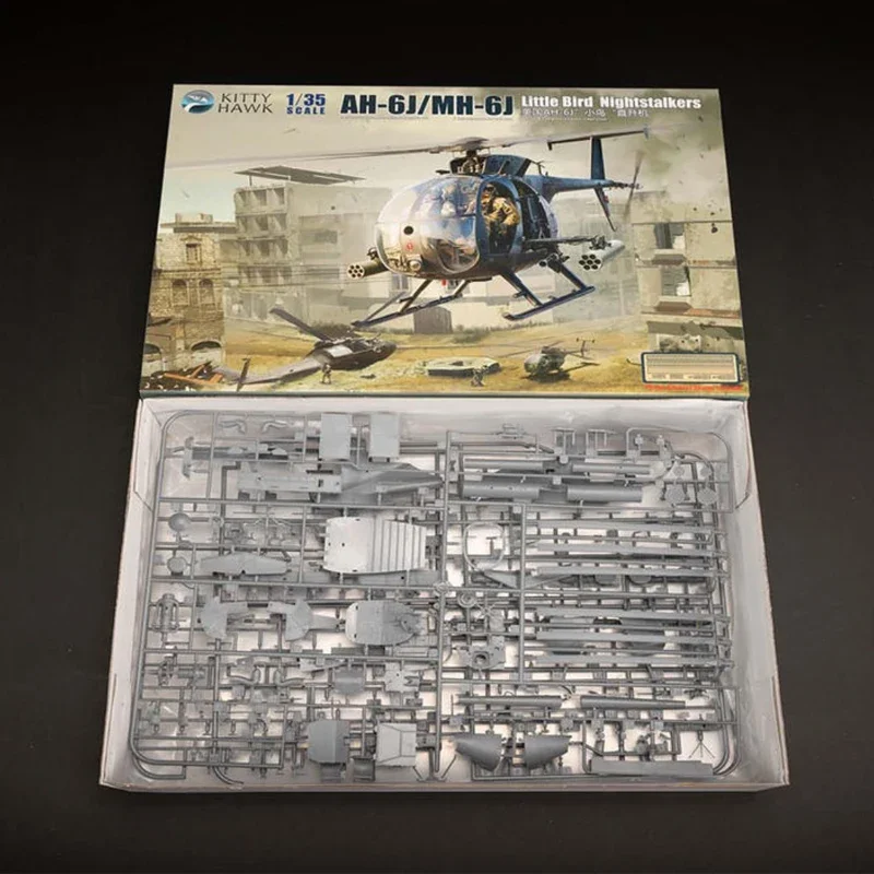 キティホーク組み立て航空機モデルキット、アメリカAh-6 j、MH