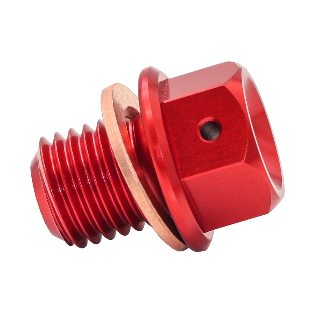 M12xp1 5 magnetic oil drain plug bolt screw for honda xr50r xr70r