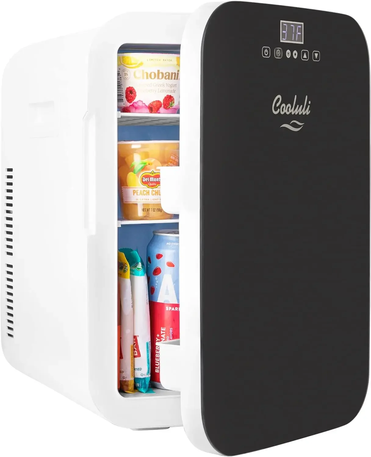 Mini fridge for bedrooms, university dorms - digital temperature controlled mini fridge for food, drinks, skin care, breast milk 3