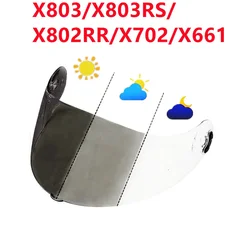 X803 Photochromic Shield Visor Uv-protected for NOLAN X803 X803RS X661 X802RR X702 Helmet Sunshield Photochromic