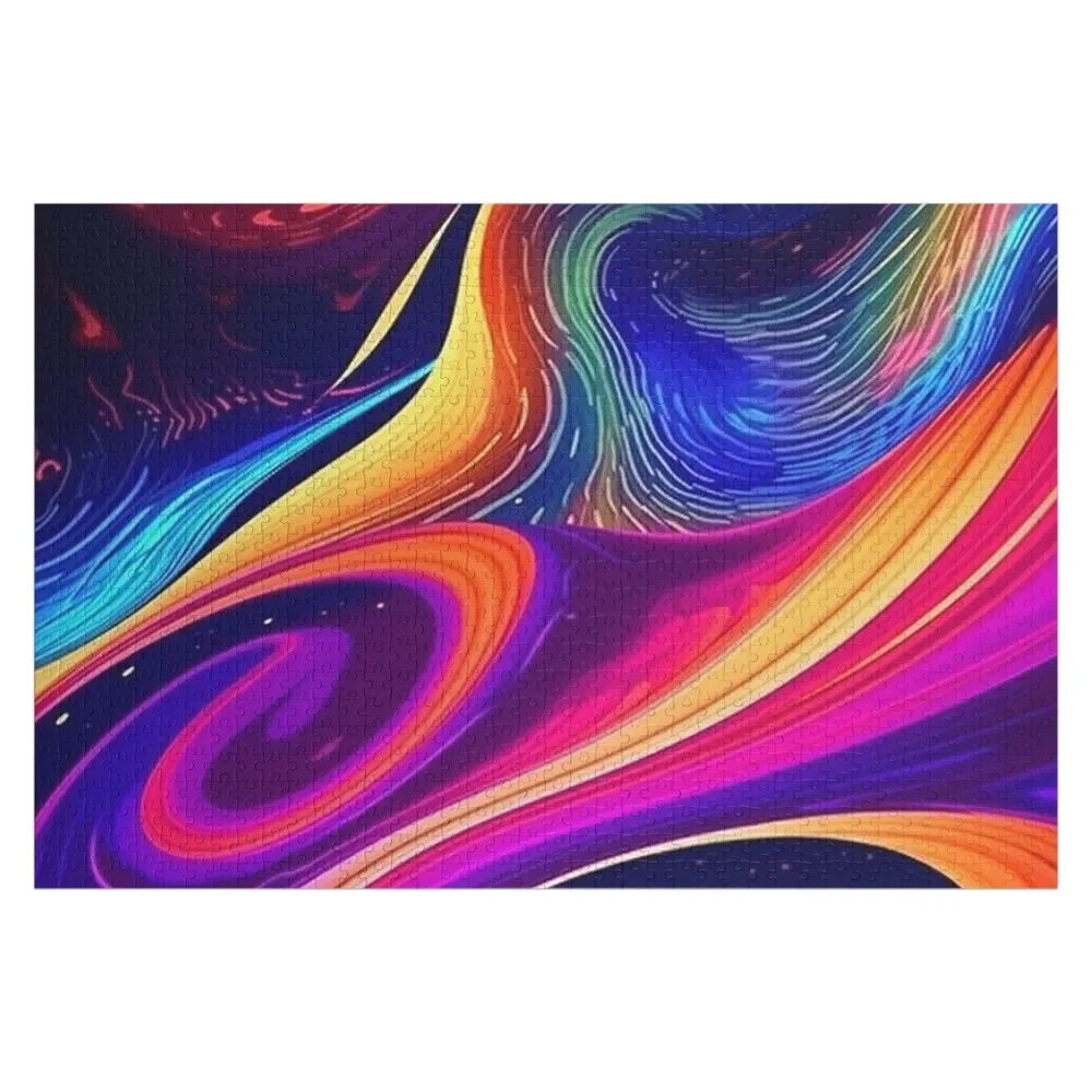 

Colorful Cosmos Jigsaw Puzzle Toddler Toys Personalized Child Gift Custom Wooden Gift Jigsaw Pieces Adults Puzzle