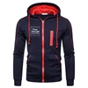 Fashion Personalized Hoodies Men Casual Custom Logo Zipper Jacket Fleece Warm Sweatshirts High Quality Hip Hop Coat Sudaderas 4