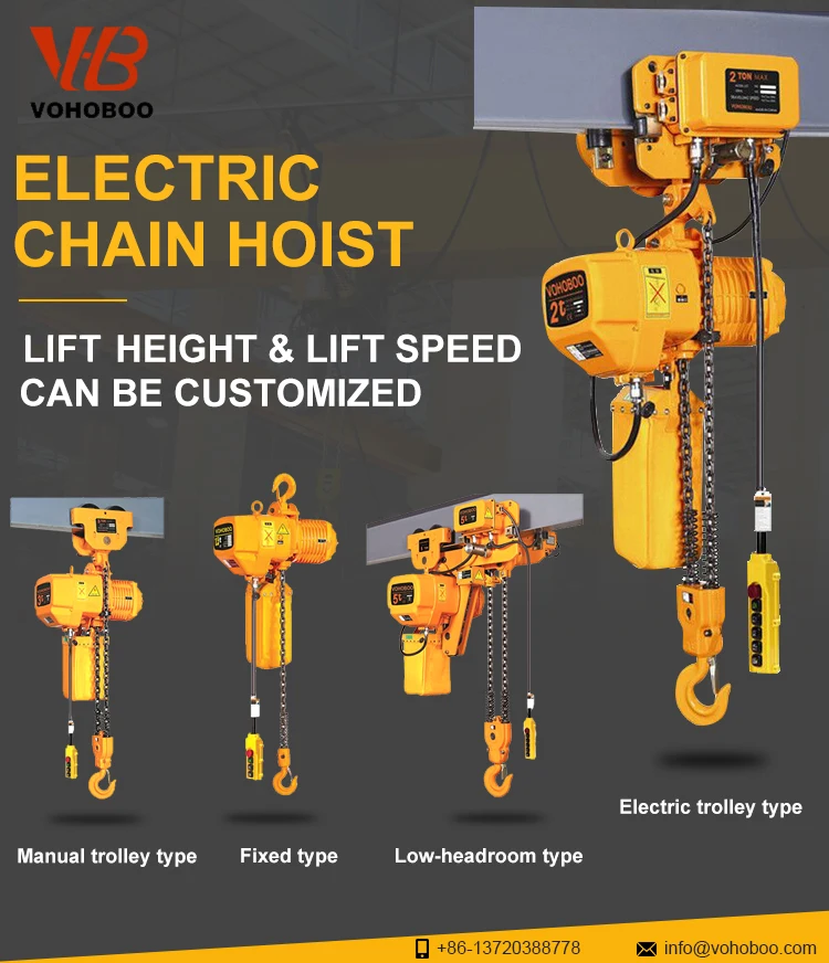 HHBB Electric Chain Hoist Winches