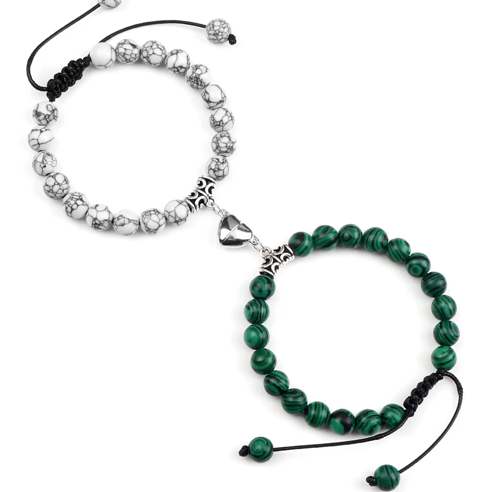 Coppia di braccialetti ricamati - My Travel Planner