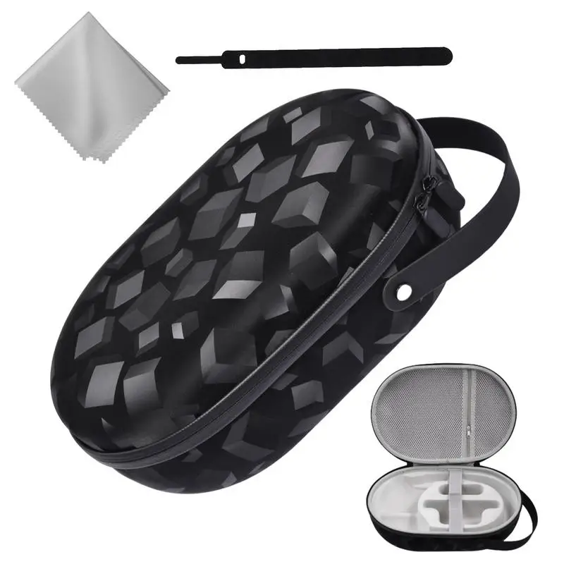 

Travel Case For Vr Handheld Waterproof Soft Travel Bag Double Zipper Organizing Storage Bag Portable Organizing Case