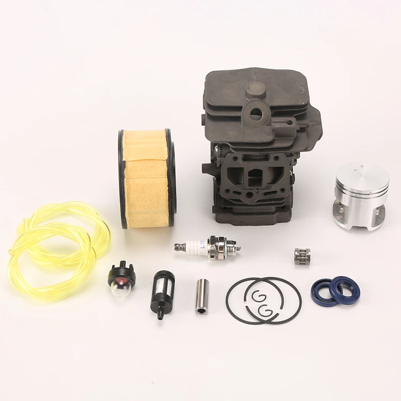 

44 мм поршневой воздушный фильтр, Праймер, лампа, Свеча зажигания, подходит для Stihl MS251 MS 251, запчасти для бензопилы, подшипник масляного уплотнения 1143 020 1207