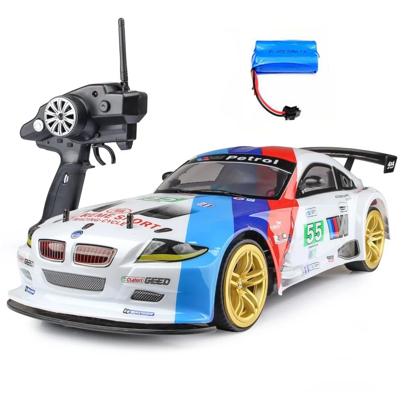 1:10 Remote Control Car 4wd High Speed Drift 2.4g 4WD RC Car Shock