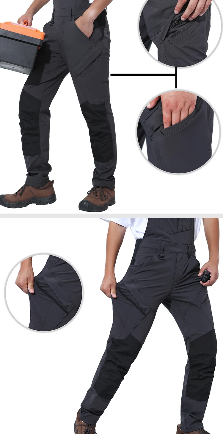Description Picture 6 of itemWork Overall Uniforms Men Working Overalls Welding Suit Car Repair Workshop Mechanic Plus Size Clothes Warehouse Workwear