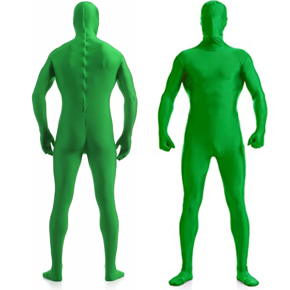 FullBodysuitGreenScreenSuitChromaKeyJumpsuitsforMovieTiktok