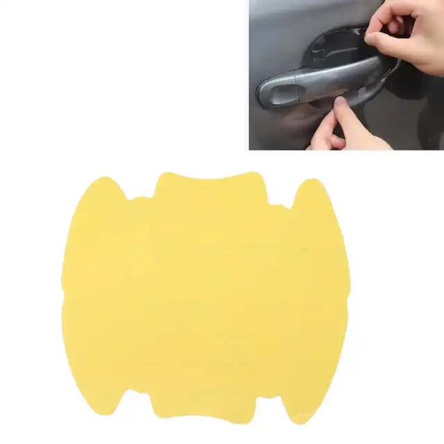 Poignée de porte de voiture invisible universelle, protection contre les  rayures, secousses automobiles, films de protection en vinyle, 5 pièces -  AliExpress