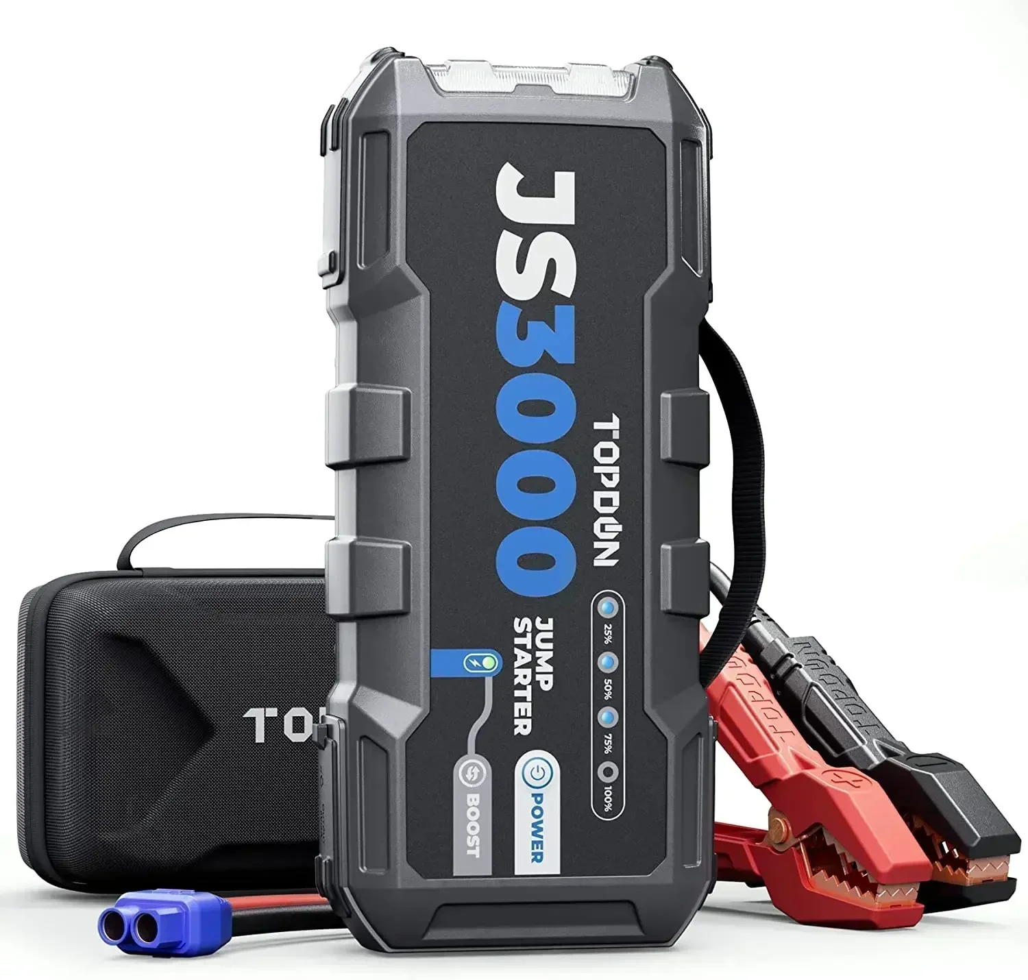 Topdon Js3000 Jumpstarter 12V Jump Starter 3000K Amp Car Jump Starter Start 3000 Peak
