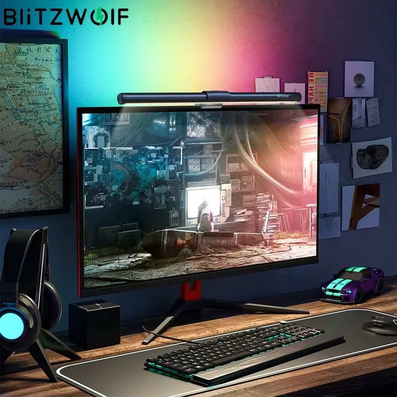 BlitzWolf RGB Lampada da scrivania a LED Monitor Barra luminosa a