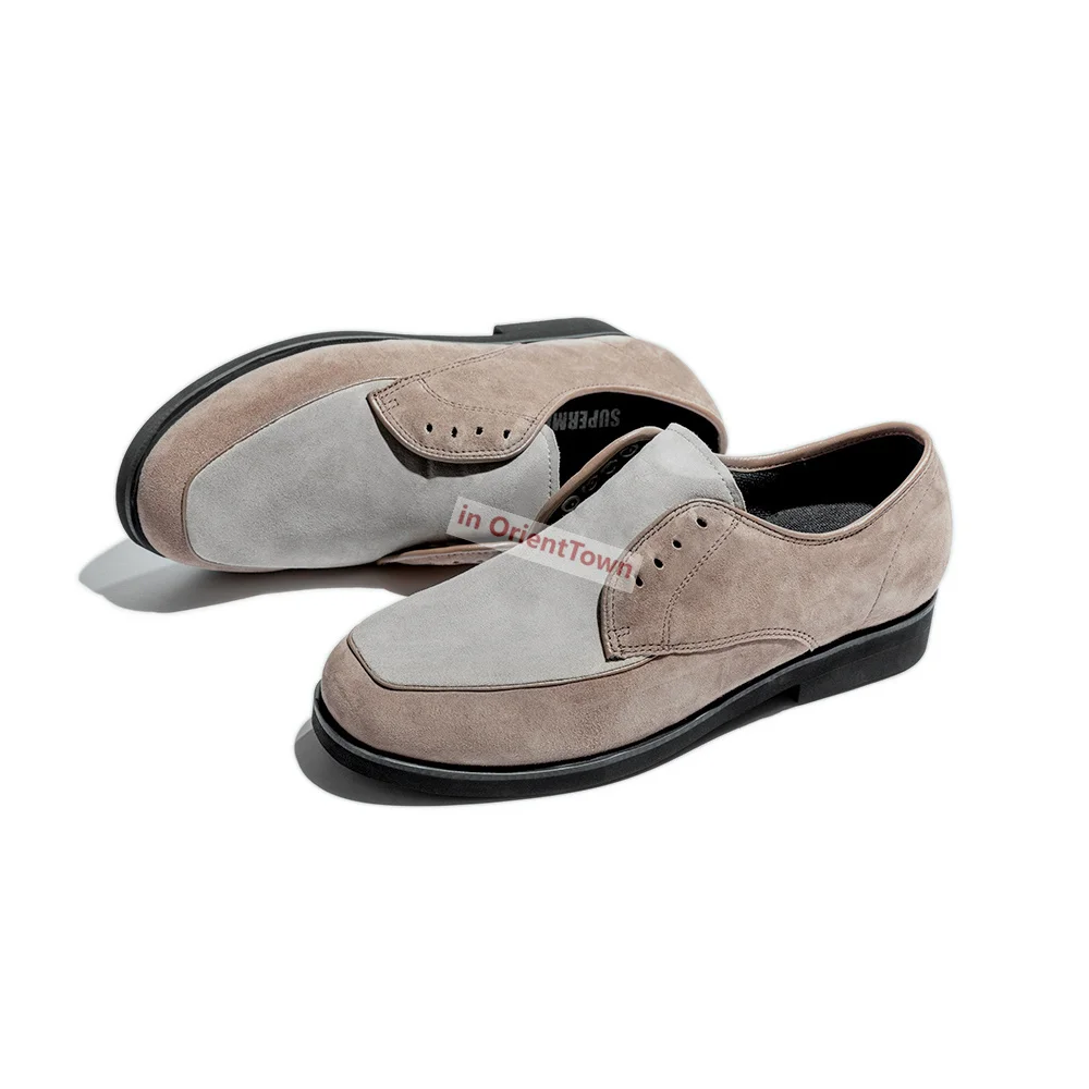 Handmade in OrientTown Brand Popping Locking Shoes California Street Dance Training Shoe Hip Hop Breaking Leather Suede Shoes 6
