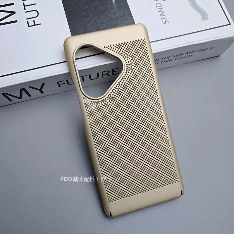 Slim Cooling Fashion Phone Case - Lightweight PC Hard Back Cover with Stylish Bumper Design