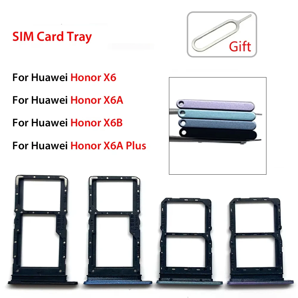 화웨이 X6B X6 X6A X6A 플러스 폰용 SIM 카드 슬롯 홀더, SIM 칩 마이크로 SD 카드 트레이