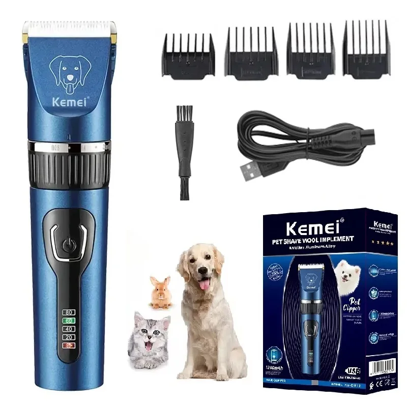 Pet Grooming Hair Clippers Cordless Electric Dog Pet Clipper Rechargeable Cat Hair Trimmer For Dogs Ceramic Blade Shaver hair trimmer,pet clipper,dog hair trimmer,pet hair trimmer,dog clipper