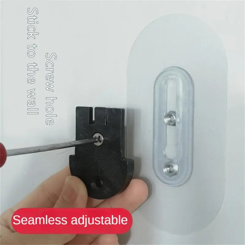 Storage Hook 1/3/5PCS Seamless Screw Paste Nail Wall Nail-free Household Supplies Stick Hook Strong Adhesive Home Storage Gadgets Double Hook