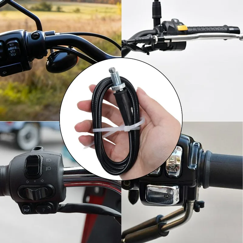Universal Motorcycle Emergency Brake Clutch Throttle Wire Repair Kit Bike Ttr 125 Throttle Connector Body Motor ATV Air Intake
