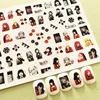 Anime Kakegurui 3D Design Decal Slider Stamping DIY Decarations Tools Back Glue Nail Art Stickers TSC 3 1