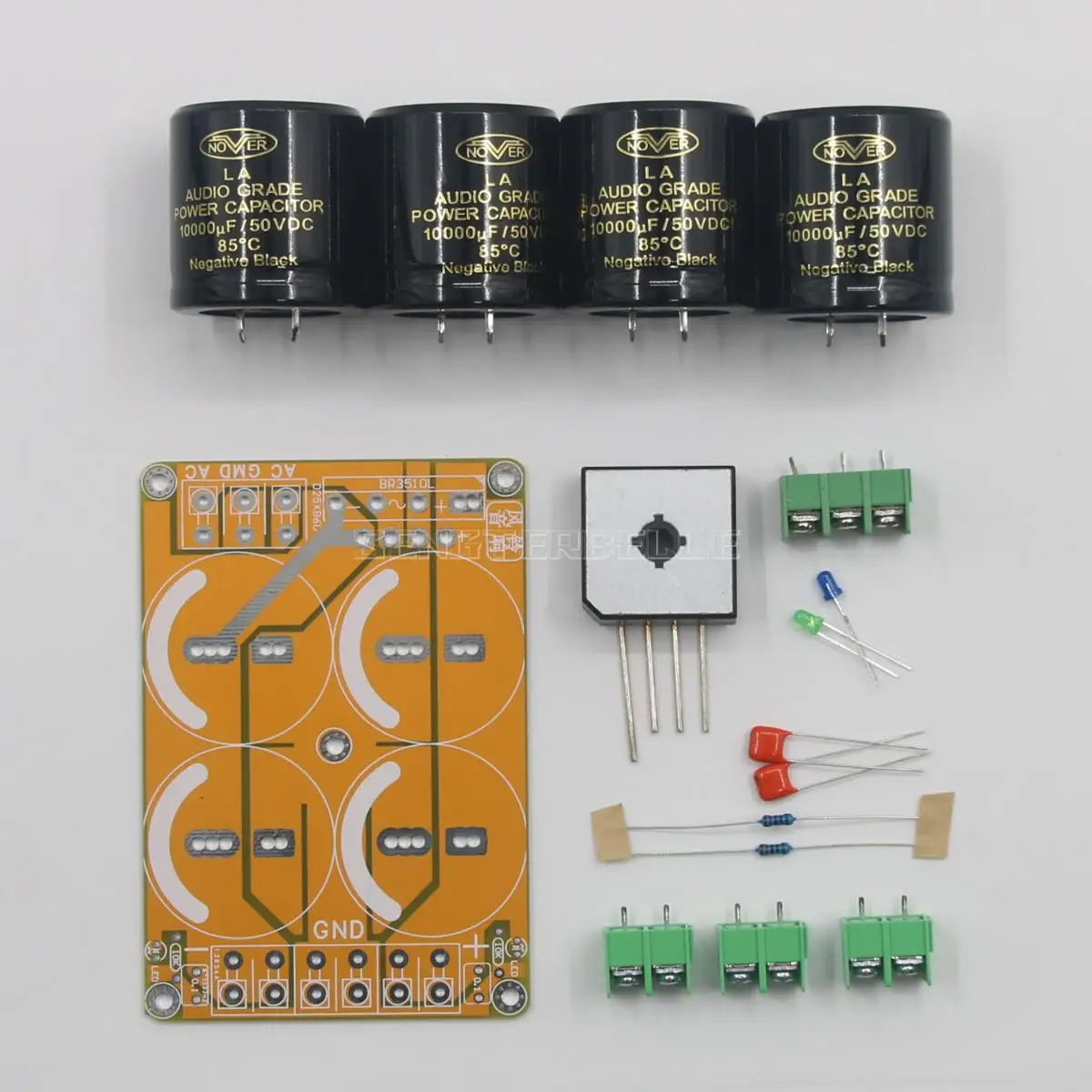 Assemble HiFi Audio Amplifier Rectifier Filter Power Supply Board Positive Negative Dual Power audio amplifier board