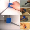 9pcs Caulking Tool Kit Plastic Sealant Finishing Tool with Multiple Shape and Size Portable Grout Scraper Multipurpose Caulk 3