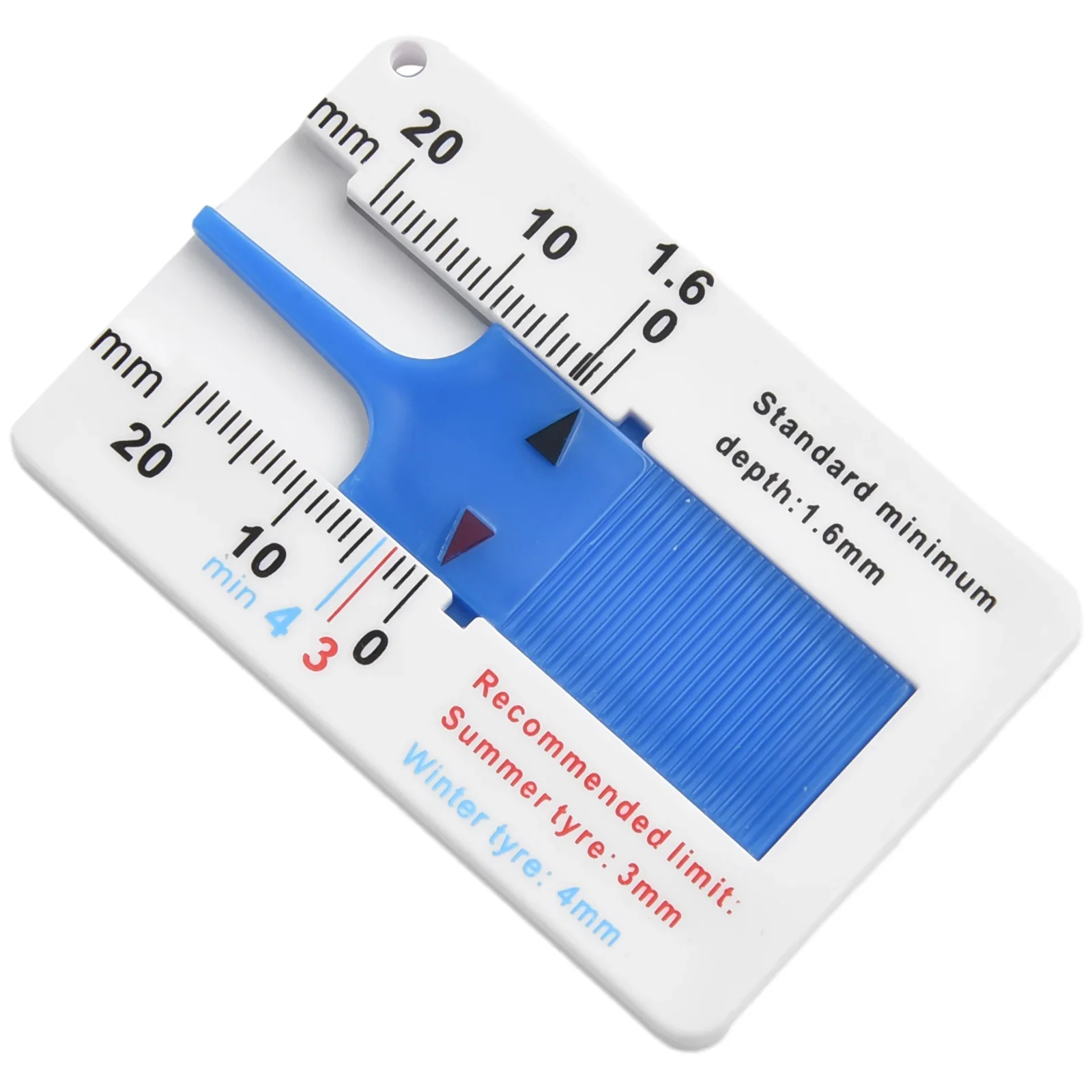 Tyre Tread Depth Gauge 0-20mm for Auto Car Wheel