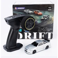 Wireless Remote Control 1: 43 Mini 4wd Drift Remote Control Car Full Scale Professional Rc Racing Boy High Speed Remote Vehicle 1
