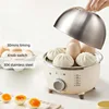 360W Electric Egg Boiler Breakfast Machine Multicooker Automatic Steamer Egg Cookers Egg Custard Steaming Cooker with Timer
