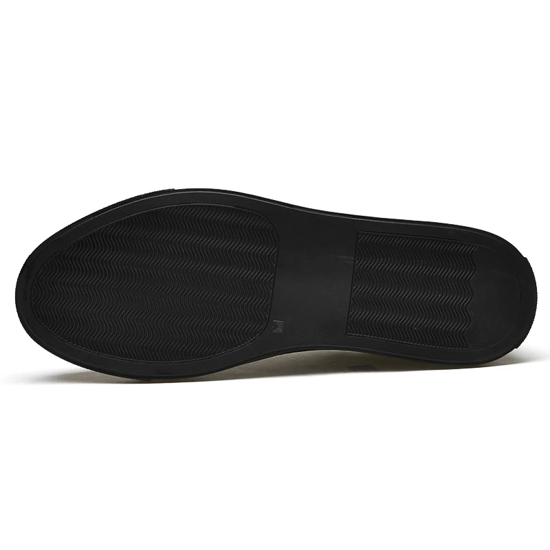 Pure Black Skateboarding Shoes Men Genuine Leather Sneakers Casual Flat Shoes Plus Big Size 48 49 50 Spring Autumn High Quality 5