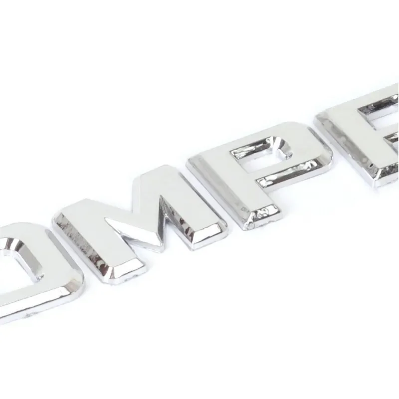ABS 압축기 글자 배지 엠블럼 후면 부트 스티커, 메르세데스 CLK SLK SL CLS ML GL A B C E S 클래스용, 3D 크롬