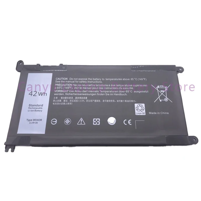 

Новая батарея WDXOR для ноутбука Inspiron 13 5000 5368 5378 7368 14 7000 7560 7460 5567 15MF PRO-1508T FW8KR WDX0R T2JX4