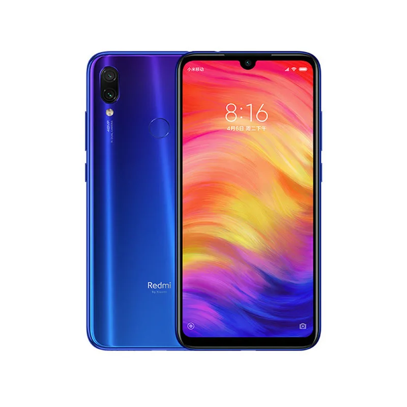 Xiaomi Redmi Note 7 6G 64G Global firmware Cellphone Original Smartphone Snapdragon 660 Posterior fingerprint used phone 2