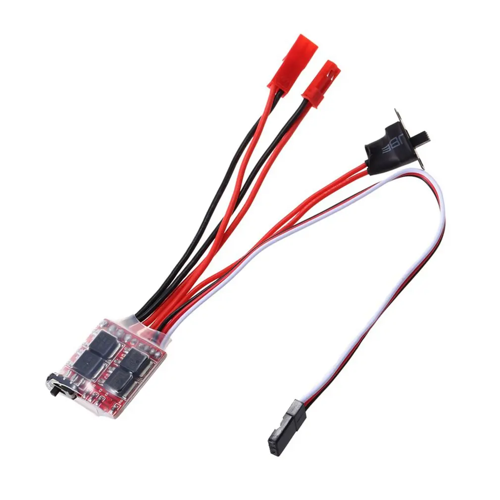 

Мини 20A ESC Скорость двигателя RC ESC 2 кГц вперед обратный щетчатый тормоз RC 2S для контроллера лодки автомобиля Prototank топовые регуляторы