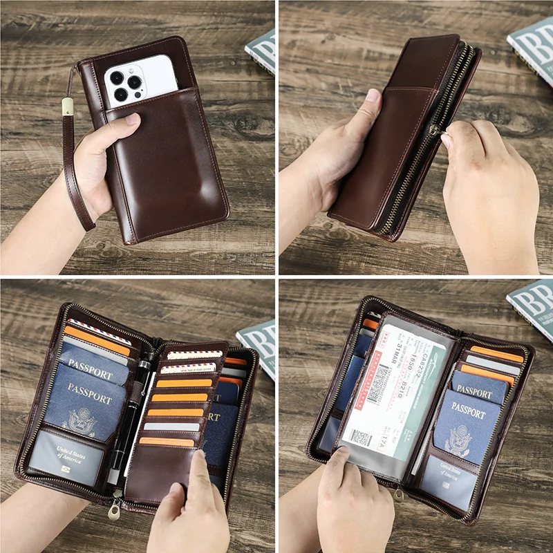 passport-holder-genuine-leather-men-cover-with-pen-slot-travel-wallets-id-card-bag-organizer-document-pouch