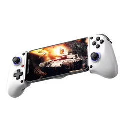 Enhanced Wireless Bluetooth Gamepad for Versatile Gaming Experience (White)