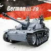 Henglong Remote-controlled Tank 3868 Military Battle Model 1/16 German Iii-f8 Assault Gun Boy Gift Toy 1