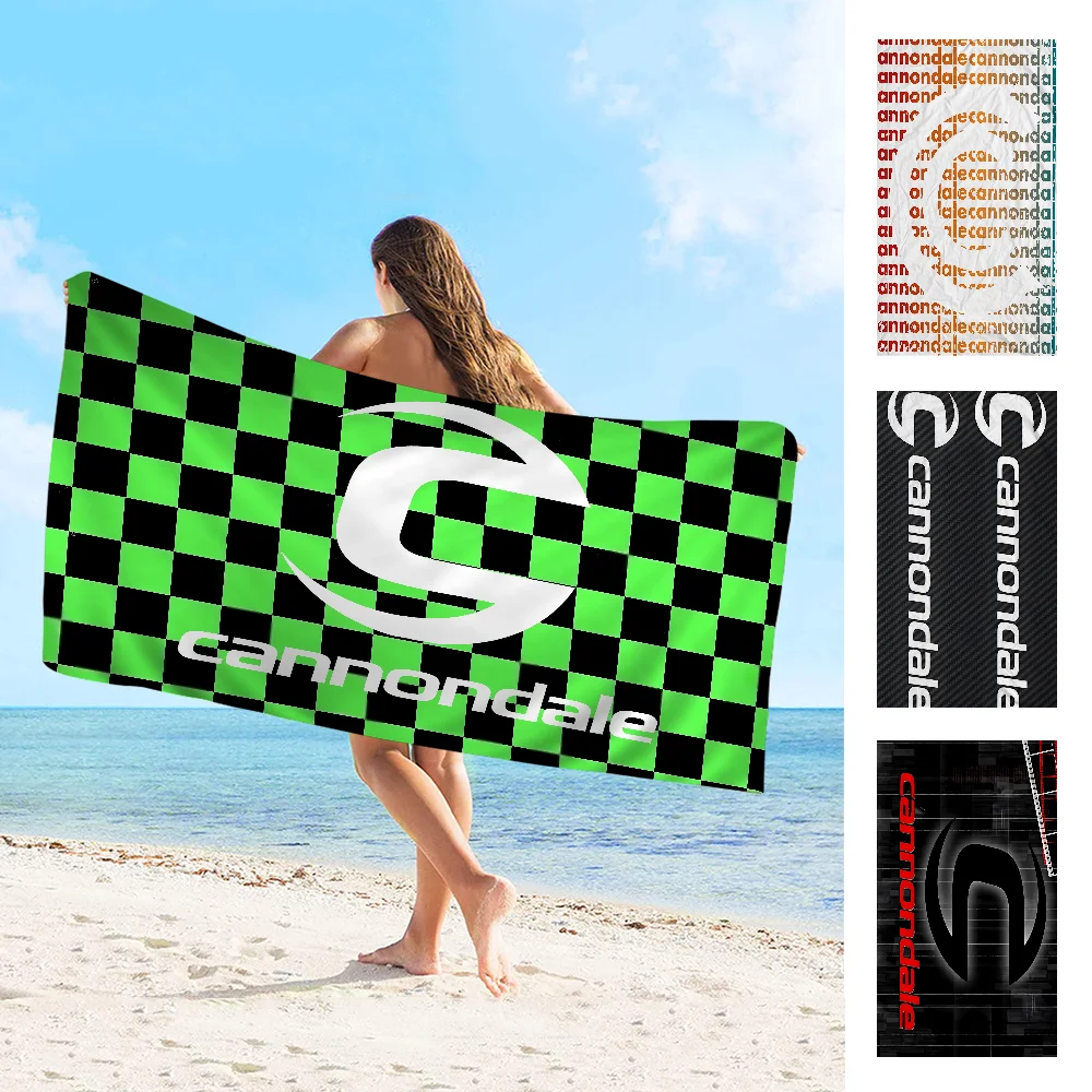 Washable C-Cannondales Microfiber Beach Towel Absorbent Quick Dry Soft Yoga Swimming Resort Mountain Climbing Towel