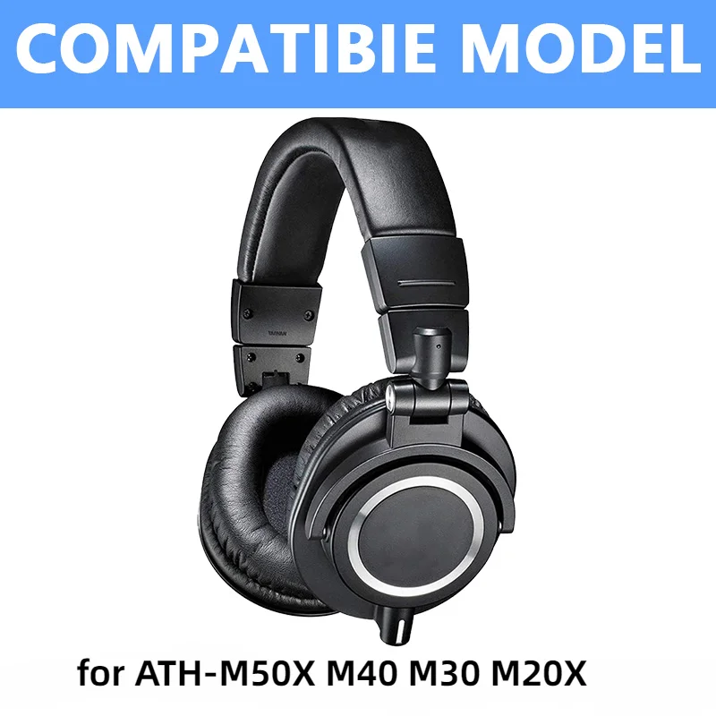 Hoofdband kussen Compatibel met Audio-Technica ATH-MSR7 M50X M20 M30M40 Hoofdband kussen Compatibel met Audio-Technica ATH-MSR7 M50X M20 M30M40