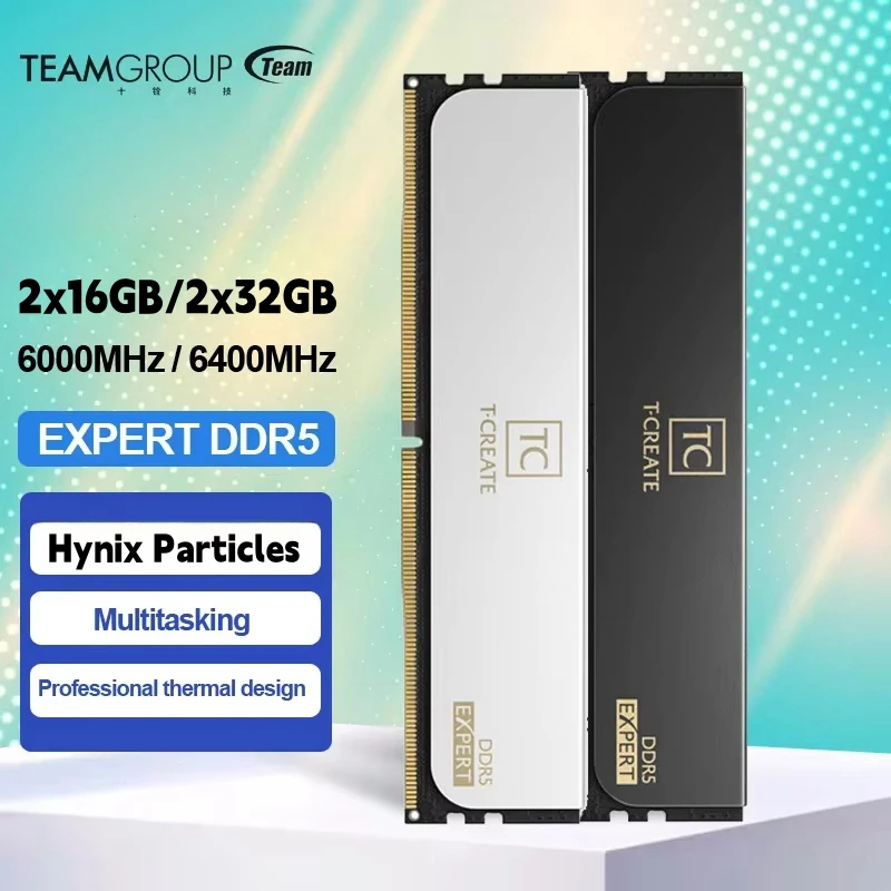 TEAMGROUP T-CREATE EXPERT DDR5 6000MHz 32GB 2x16GB CL30: A