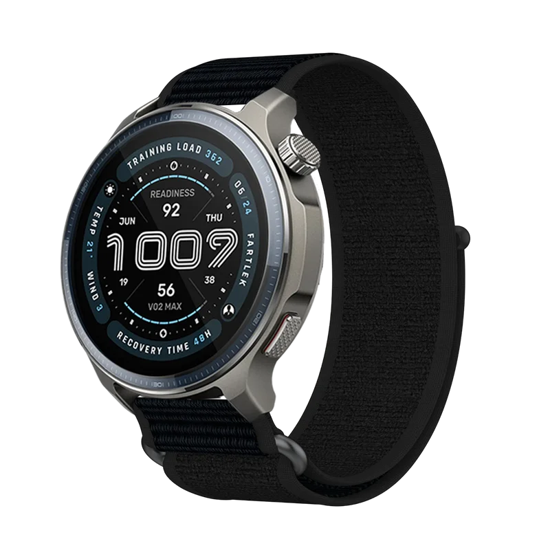 Nylon Wristband: Soft and Comfortable 22mm Replacement Strap Bracelet