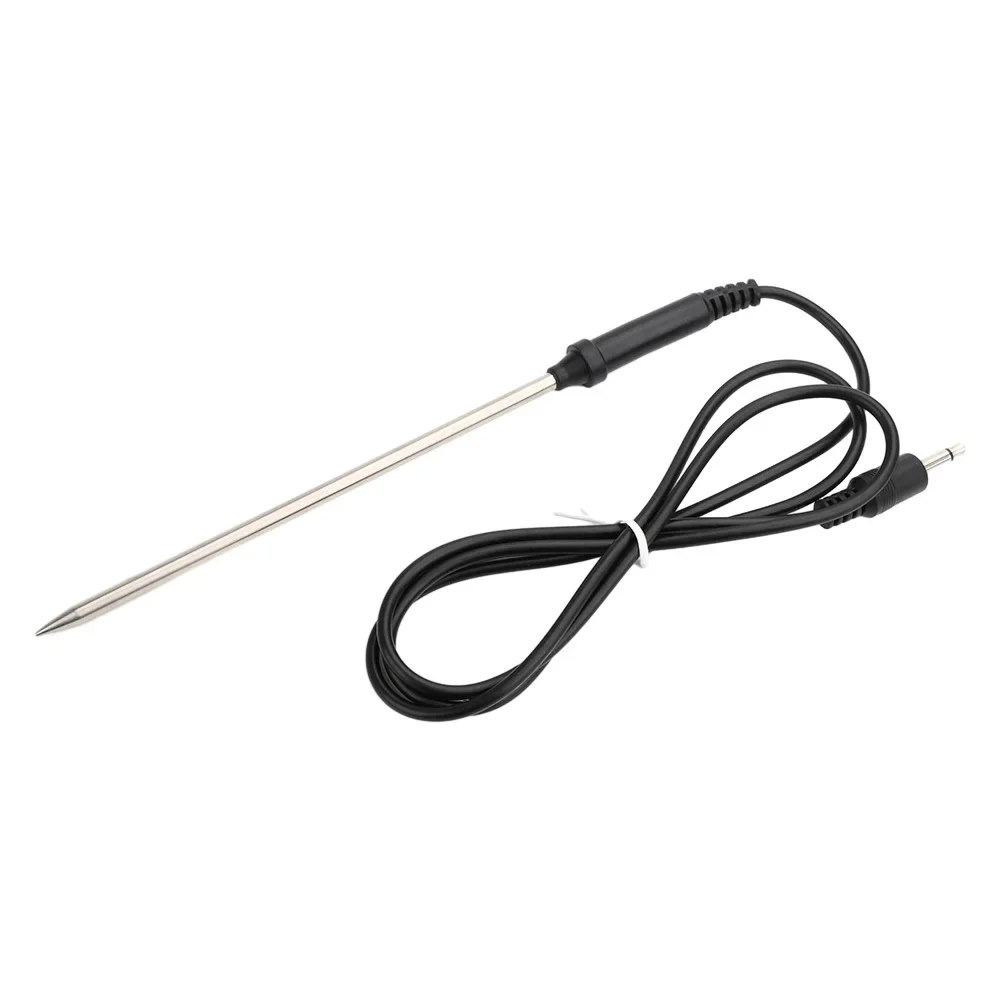 Food Meat Thermometer Probe Replacement Waterproof Temperature Probe Cooking Thermometer Sensor Stainless Steel